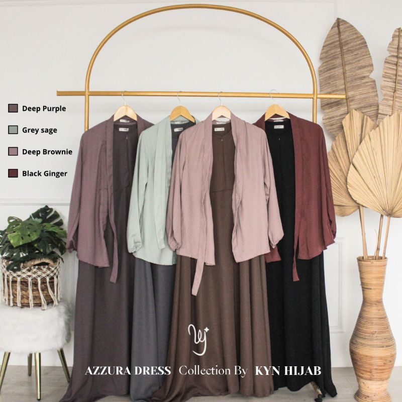 Azzura Dress Collection by Kyn Hijab. Dress, gamis Modern