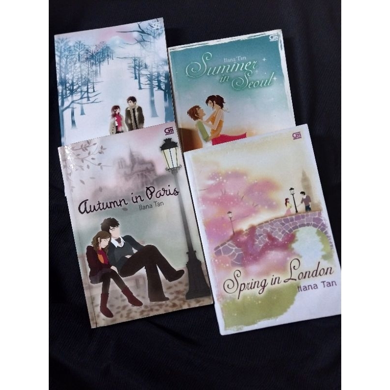 ( preloved ) novel tetralogi empat musim karya ilana tan