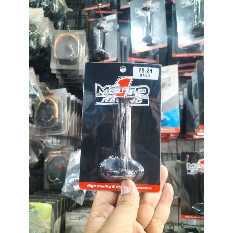 klep moto1 ukuran 31 26 batang 5mm.klep moto 1 ukuran  31 26 batang 5mm