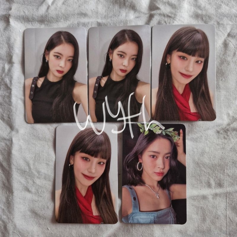 [CLEARANCE SALE] PHOTOCARD PC ITZY YEJI LIA RYUJIN CHESIRE KILL MY DOUBT KMD STANDARD STD