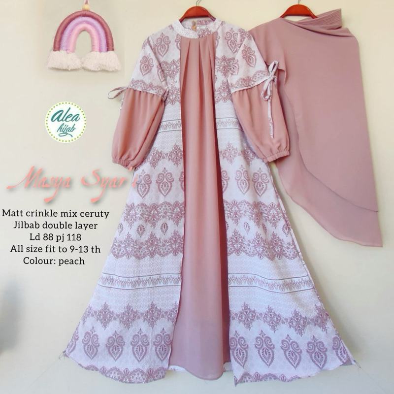 DRESS ANAK MASYA SYAR'I