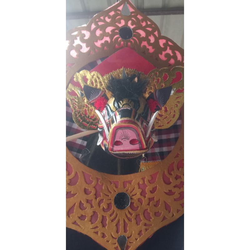 barong bangkung buntut untuk mainan anak