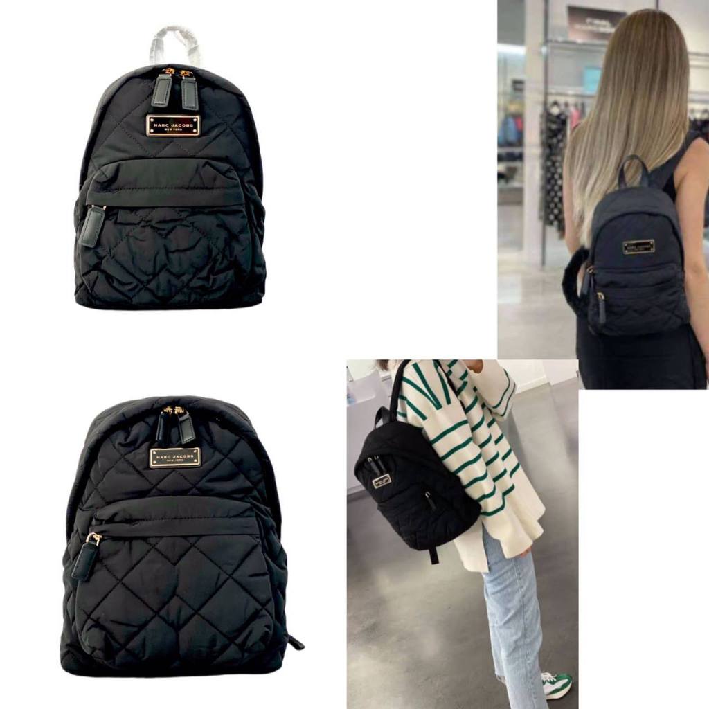 MARC JACOBS QUILTED BACKPACK NYLON ORIGINAL