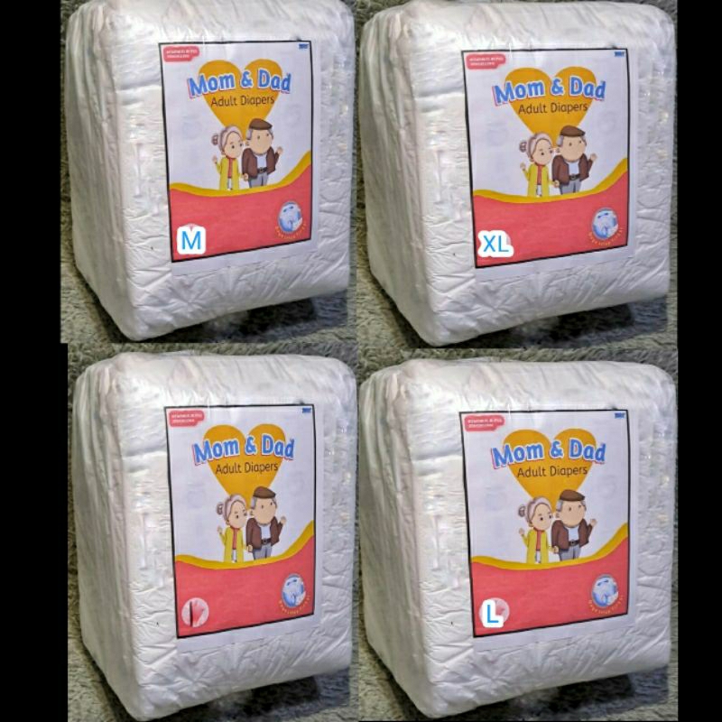 Popok Dewasa type CELANA isi 10pcs. Mom&Dad M/L/XL  grosirTermurah