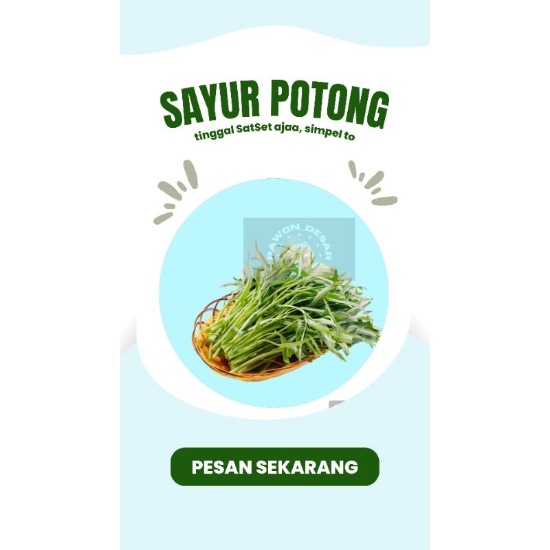 

ANEKA MACAM SAYUR POTONG