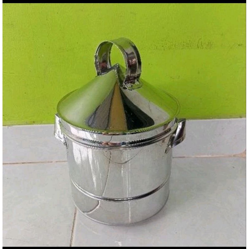 Dandang Nasi 1 kg Stainless Steel