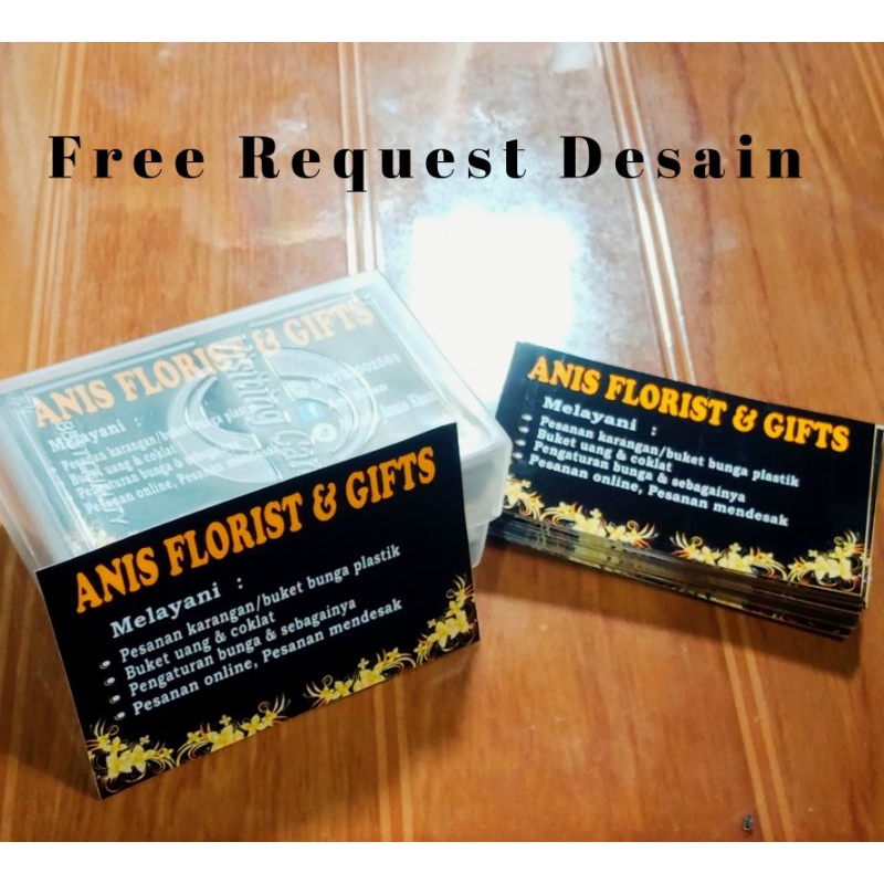 

Kartu Nama FREE desain & FREE Box