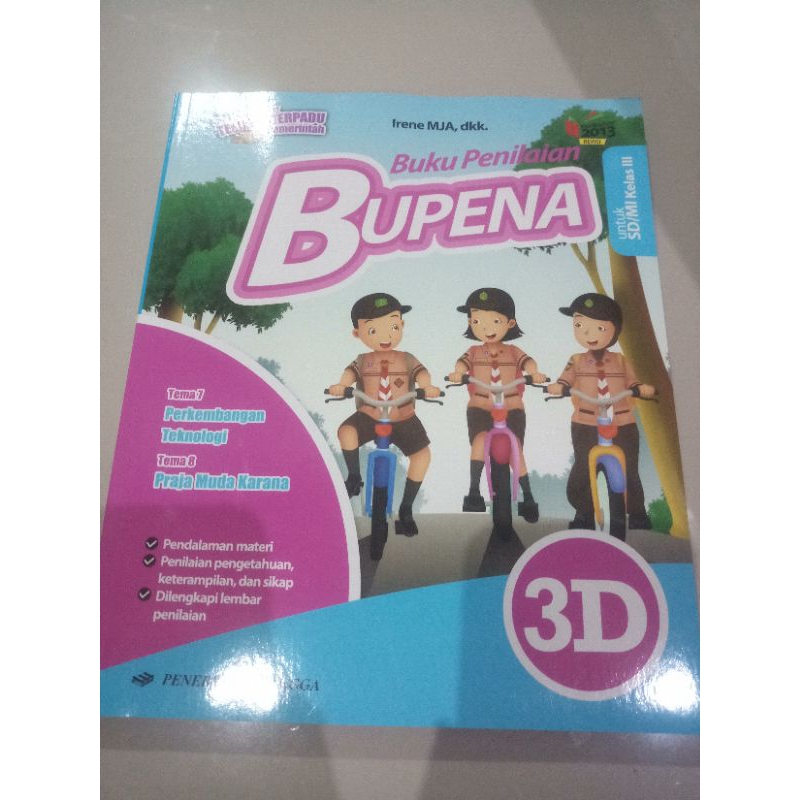 buku tematik bupena kelas 3