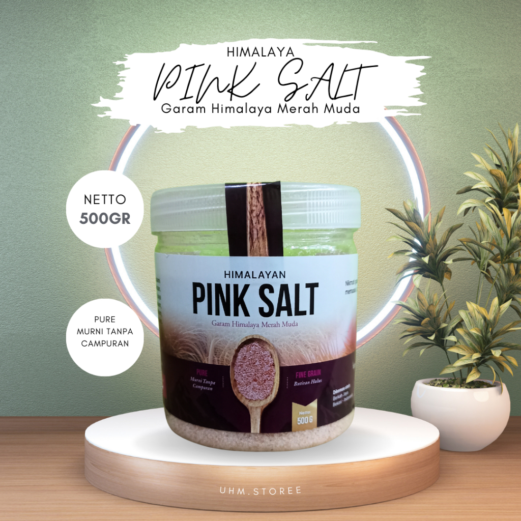 

Garam Himalaya Original 500 gram Asli Organik-Garam Himalaya Salt Himsalt ORGANIC 500GR
