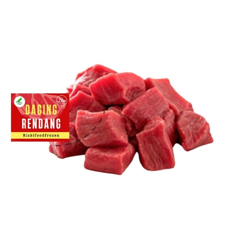 

Daging Rendang Potong 500gr, Halal