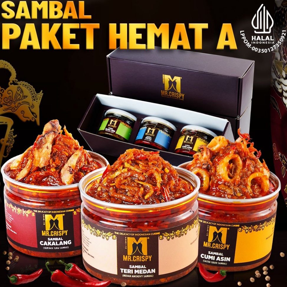 

Kualitas Terbaik PAKET SAMBEL HEMAT A MRCRISPYKOTAK HMPERS