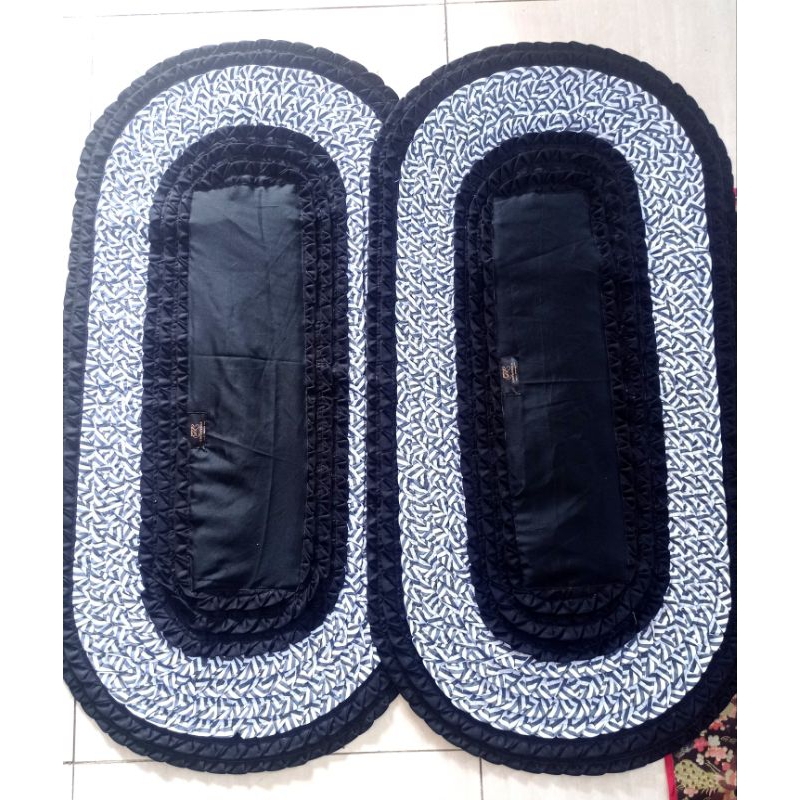 GRIYA PERCA - COD KESET ukuran 1Meter x 50 cm - (COD) tatakan piring panci gelas anti panas / lamaka