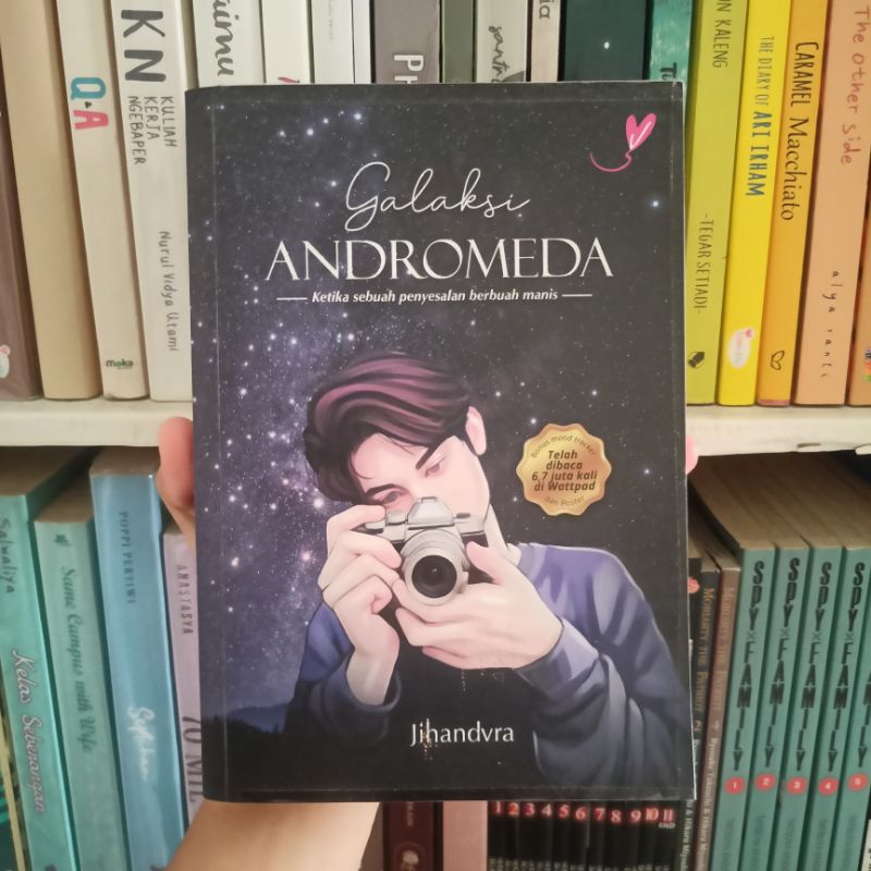 NOVEL GALAKSI ANDROMEDA PRELOVED ORIGINAL