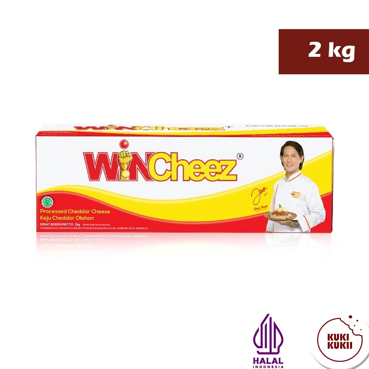 

SuperSale Keju cheedar WINCHEEZ 2kg Keju wincheeze cheese 2 kg