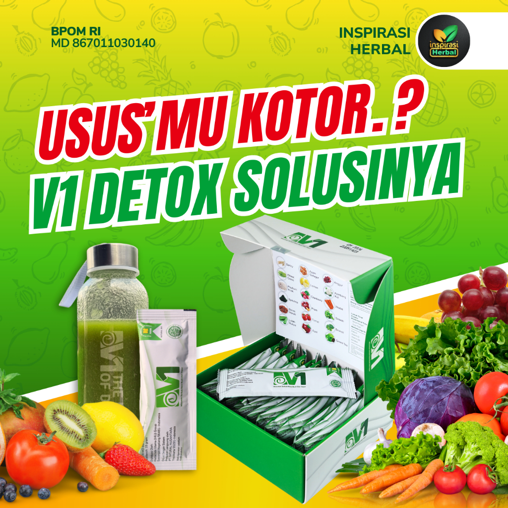 V1 Detox | V1 Nasa | Detox Usus Kotor | Pembersih Usus Kotor  | Obat Pembersih Usus