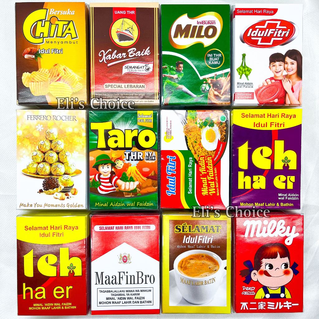 

AMPLOP MOTIF SNACK UNIK ISI 50 LEMBAR AMPLOP LEBARAN IDUL FITRI GAMBAR JAJANAN MAKANAN CHIKI