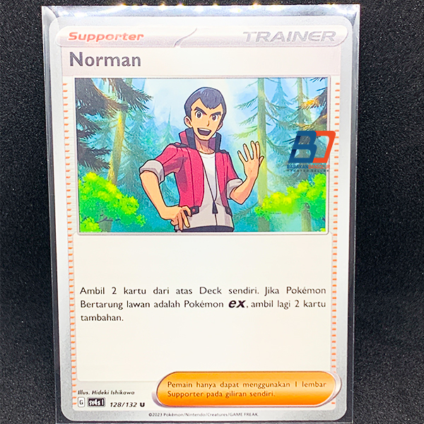 Kartu Pokemon TRAINER NORMAN TCG Indonesia