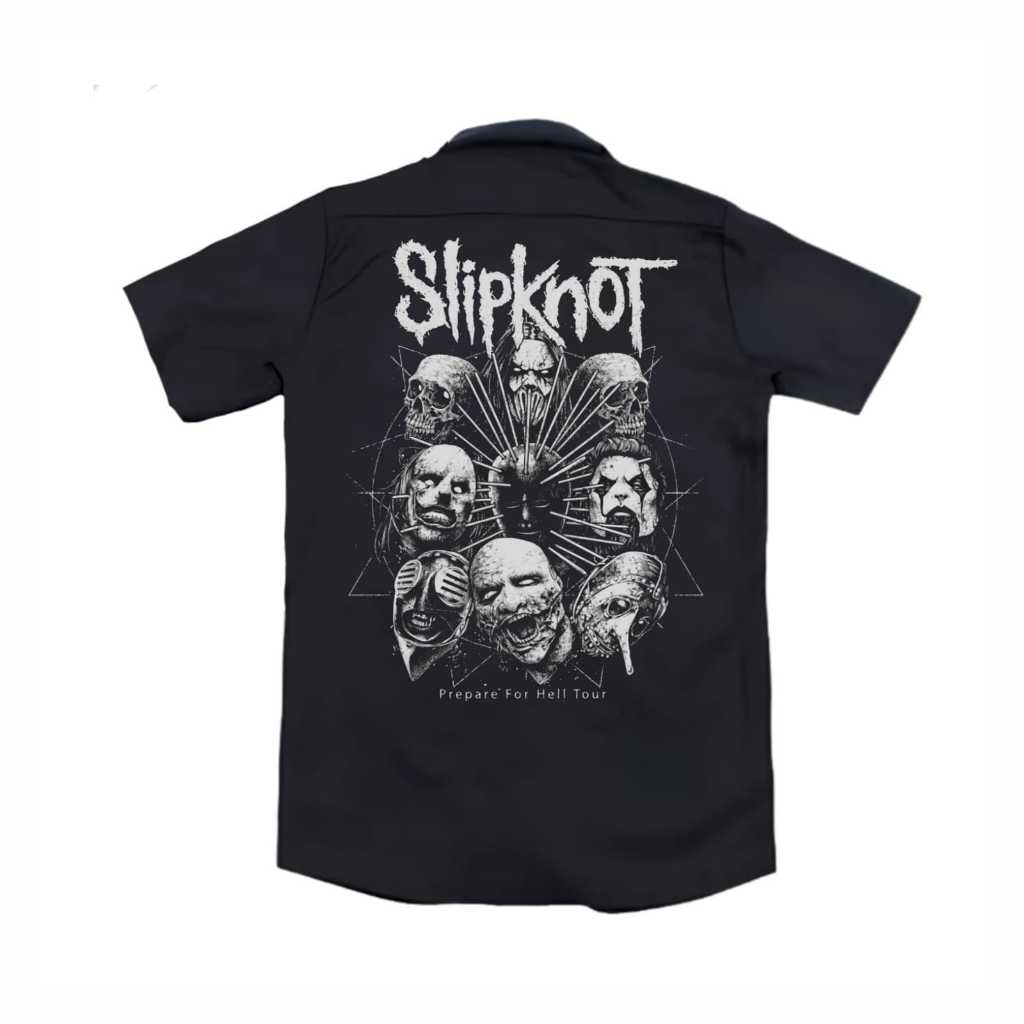 Populasi  Kemeja PDH  Workshirt  SLIPKNOT  PDH TENGKORANG   Pakaian pria  Pakaian wanita  Vintage Ca