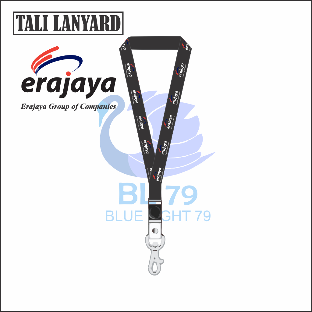 

TALI LANYARD HITAM ERAJAYA group of companies ERA JAYA LOGO - TALI ID CARD GANTUNGAN KUNCI GANTUNGAN FLASHDISK GANTUNGAN NAMETAG TALI LANYARD BEST SELLER COD