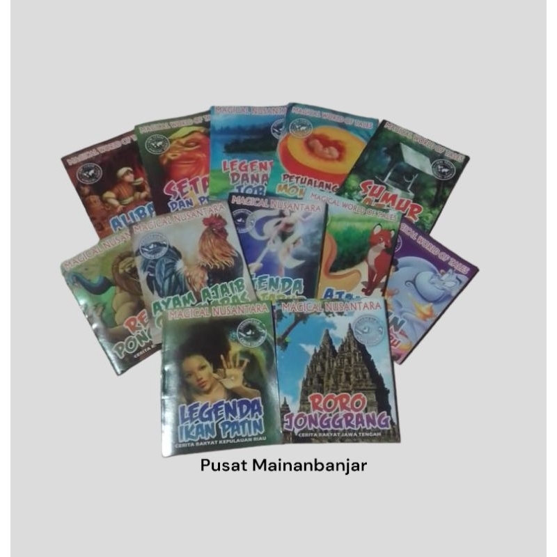 Mainan buku cerita mini