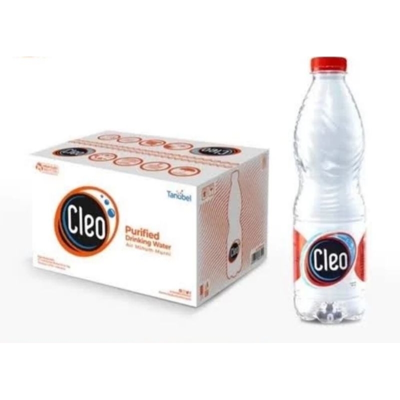 Cleo Dus 550 ml, Isi 24 Botol. Beli Banyak. Dapet Diskon, Asli Cleo