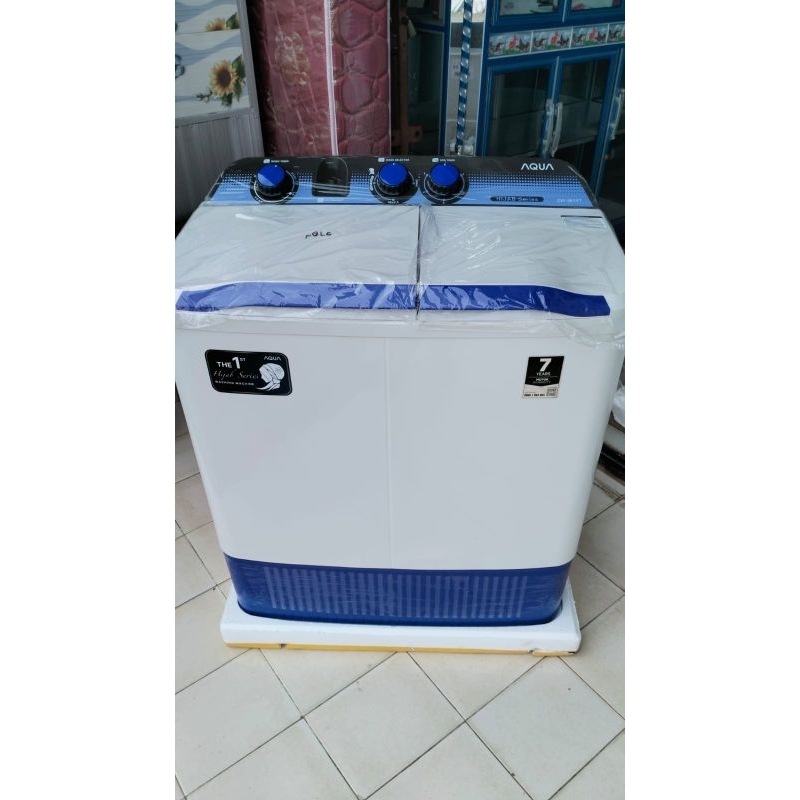 Mesin Cuci Aqua 8kg 2tabung