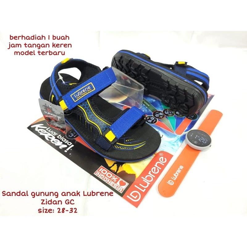 Sandal gunung Anak-anak hadiah jam tangan lubrene Reagan Rikson ZidanOriginal