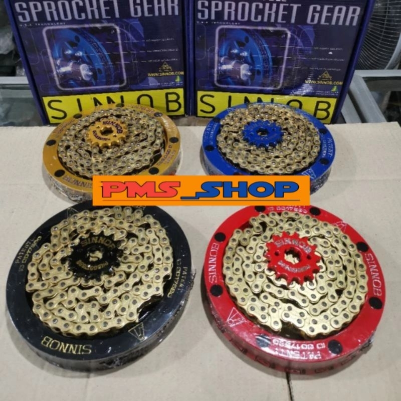 GIR SET GEAR SINNOB MEGAPRO CB 150 R NEW CB CBR 150 VERZA