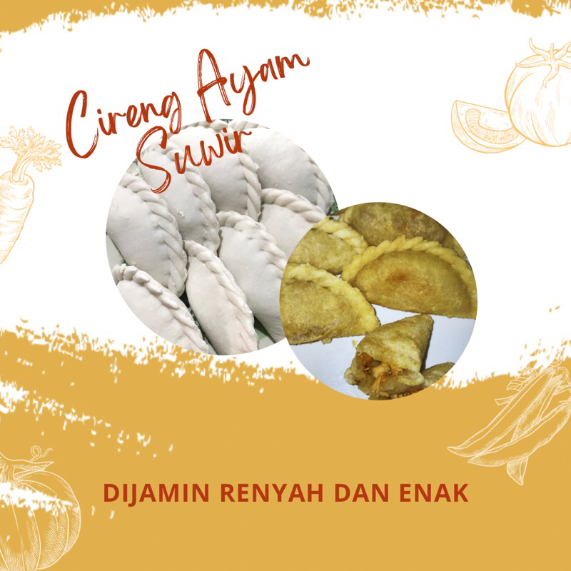 CIRENG ISI AYAM SUWIR MERCON