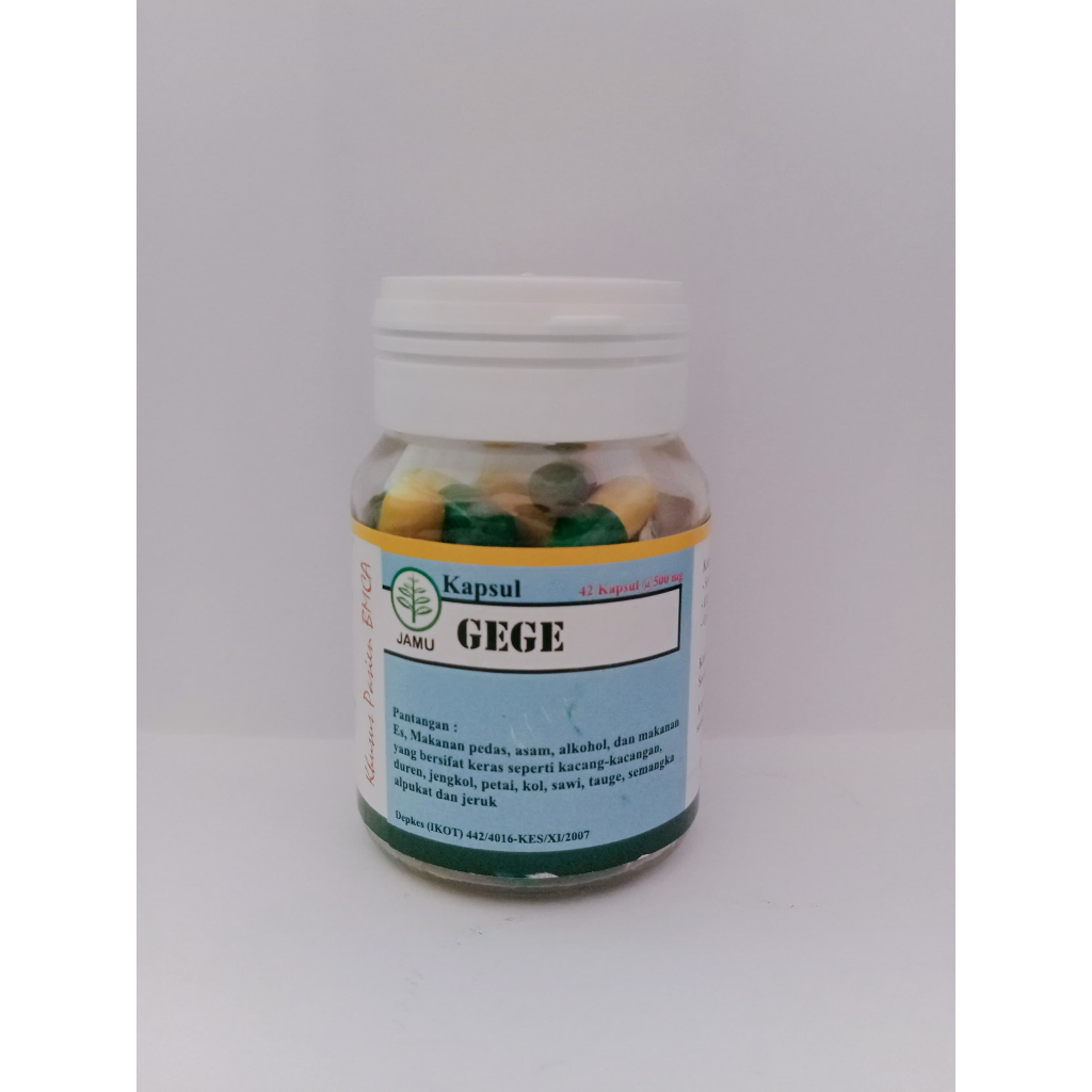Kapsul GEGE Disfungsi Ginjal Atau Gagal Ginjal 42 Kapsul