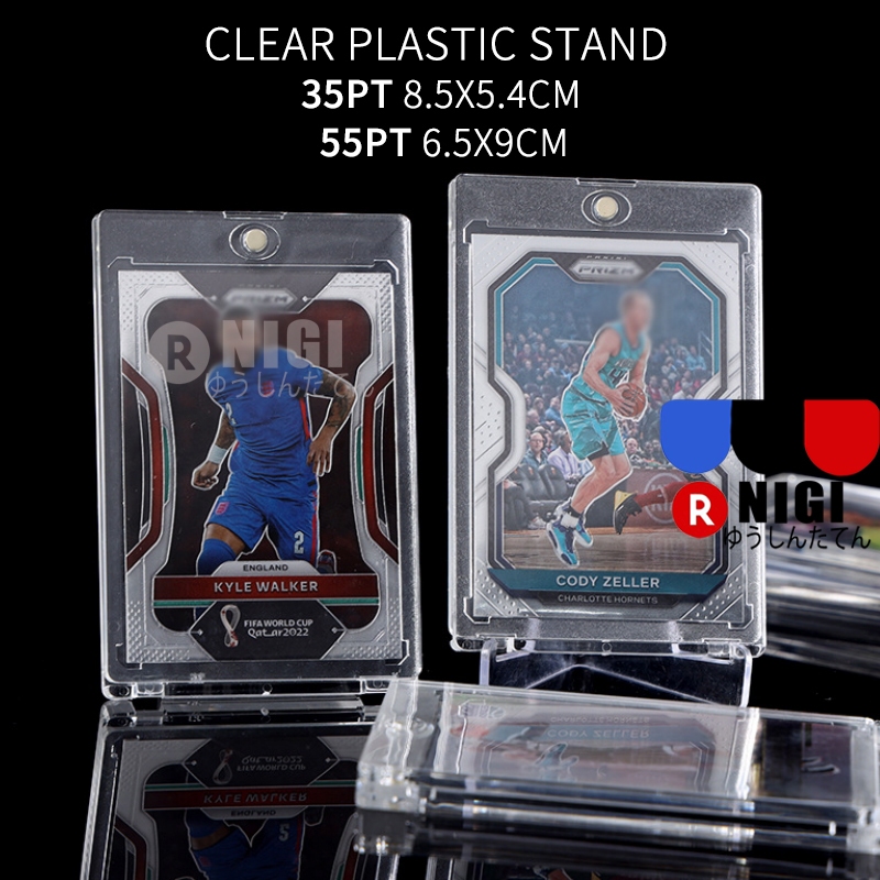 

NIGI 5pt/55pt Toploader Card Protector Transparan / Card Sleeve Pokemon