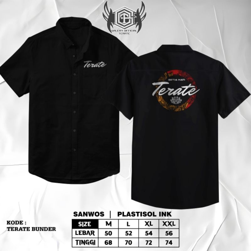 KEMEJA BORDIR PSHT // KEMEJA PSHT // KEMEJA PENDEK PSHT // KEMEJA PRIA PSHT // KEMEJA PENDEK PSHT //