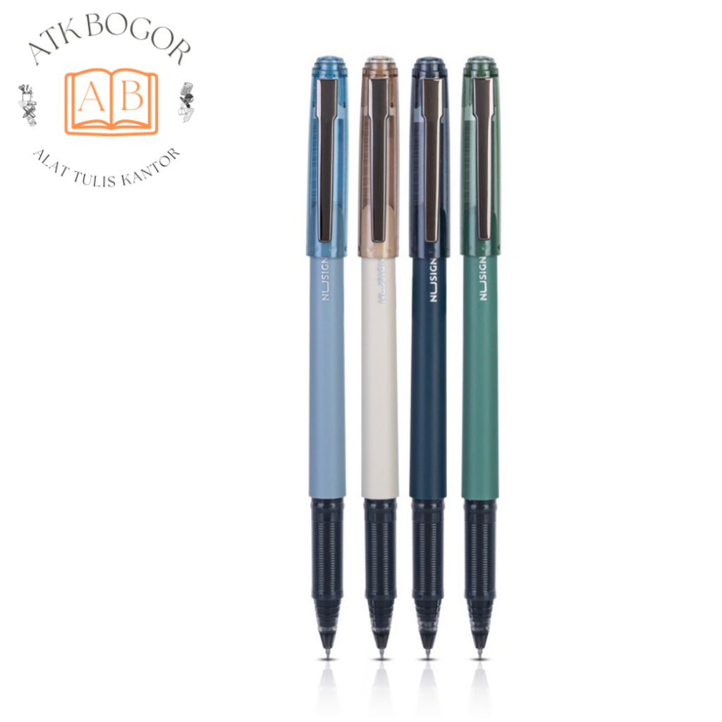 

Deli Nusign Pulpen Gel Desain Elegan NS567 Gel Pen 0.5 Hitam