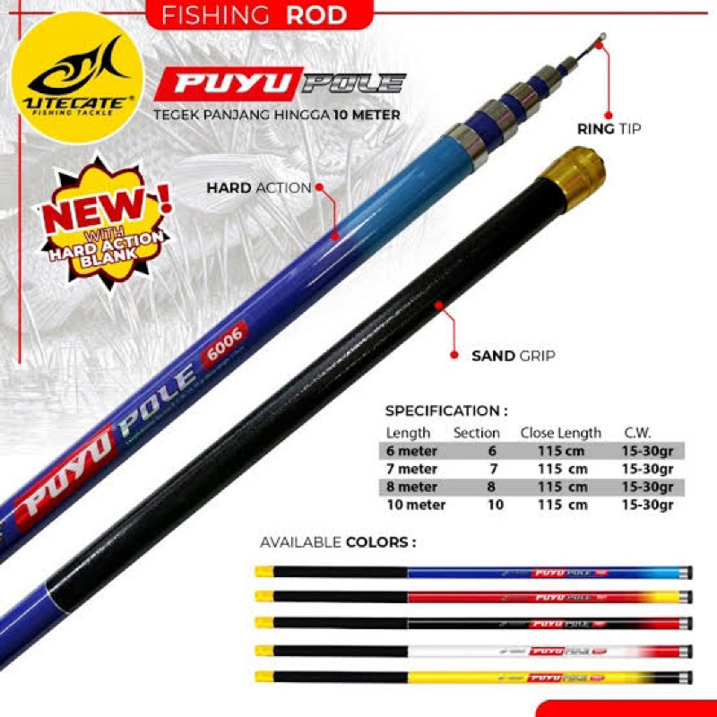 TEGEK BENDERA MERK PUYU POLE