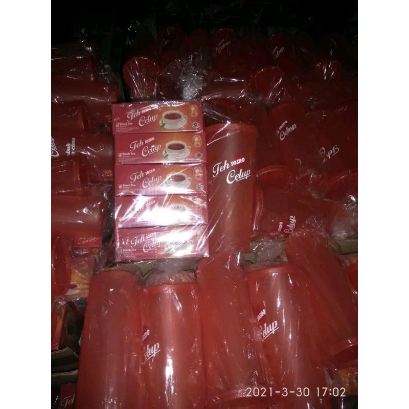 

TEH SOSRO ISI 5pak FREE TUMBLER