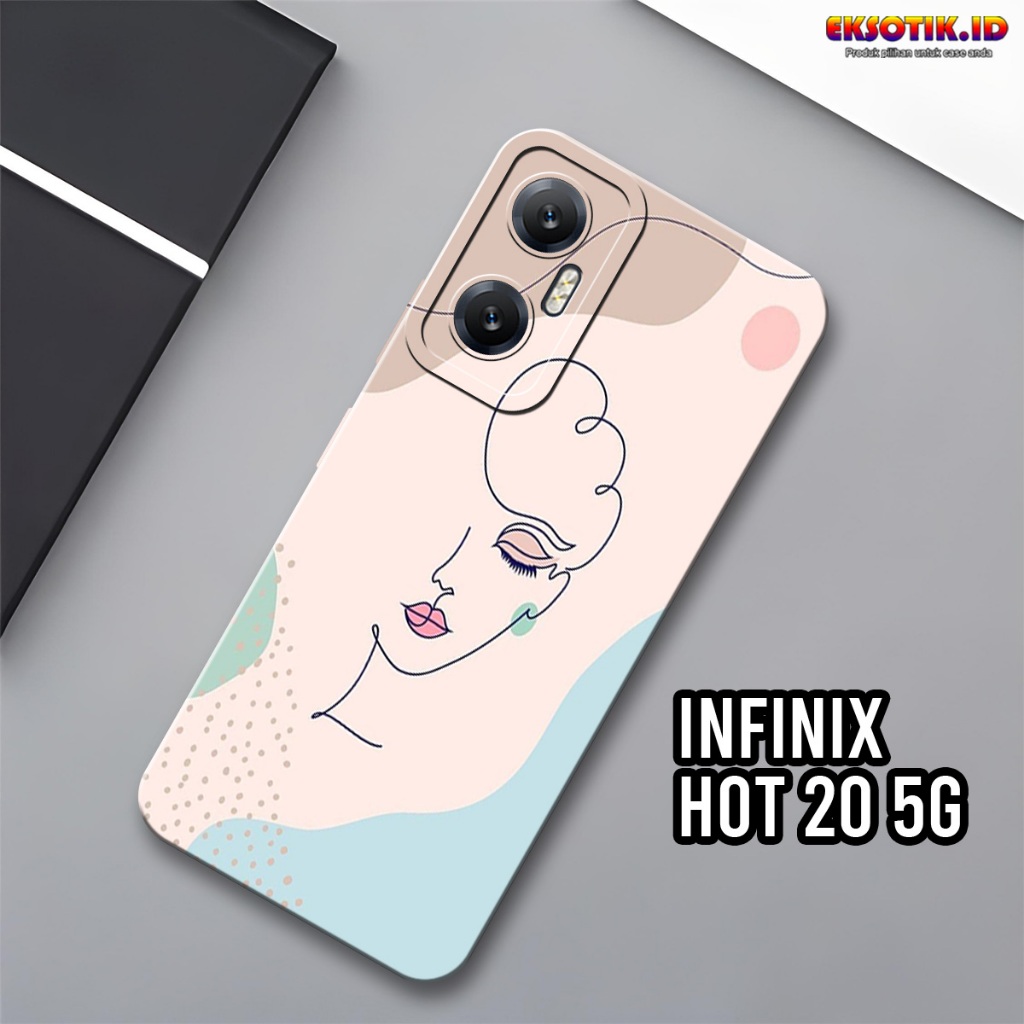 Case Infinix Hot 20 5G - Casing Infinix Hot 20 5G - Fashion Case Terbaru - Silikon Infinix Hot 20 5G