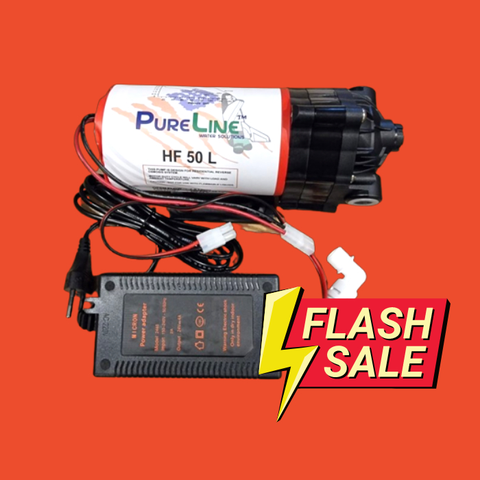 Booster Pump 36V RO 500GPD - pompa ro 500 gpd/ 24v 500gpd