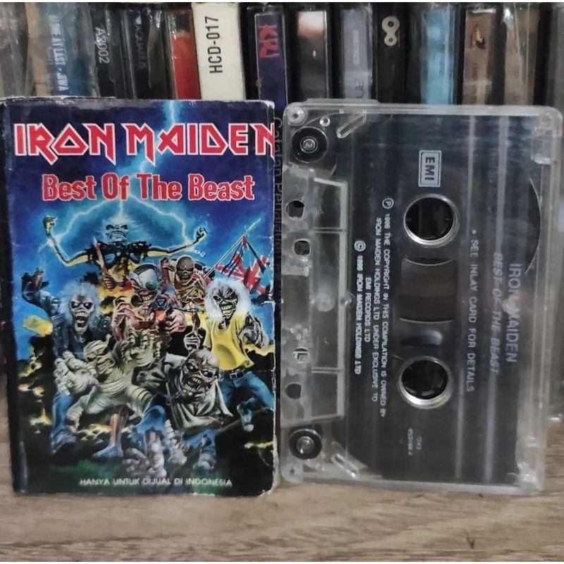 KASET PITA ORI Iron Maiden - Best of The Beast