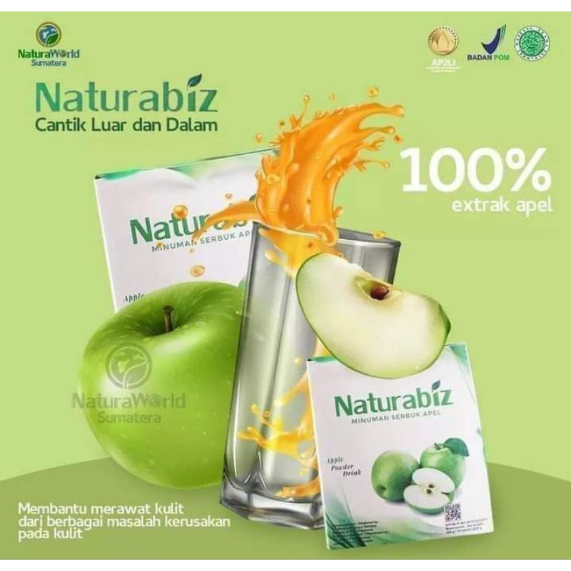 NaturaWorld | Naturabiz NaturaWorld | Minuman Serbuk Apel NaturaWorld | Minuman Kesehatan
