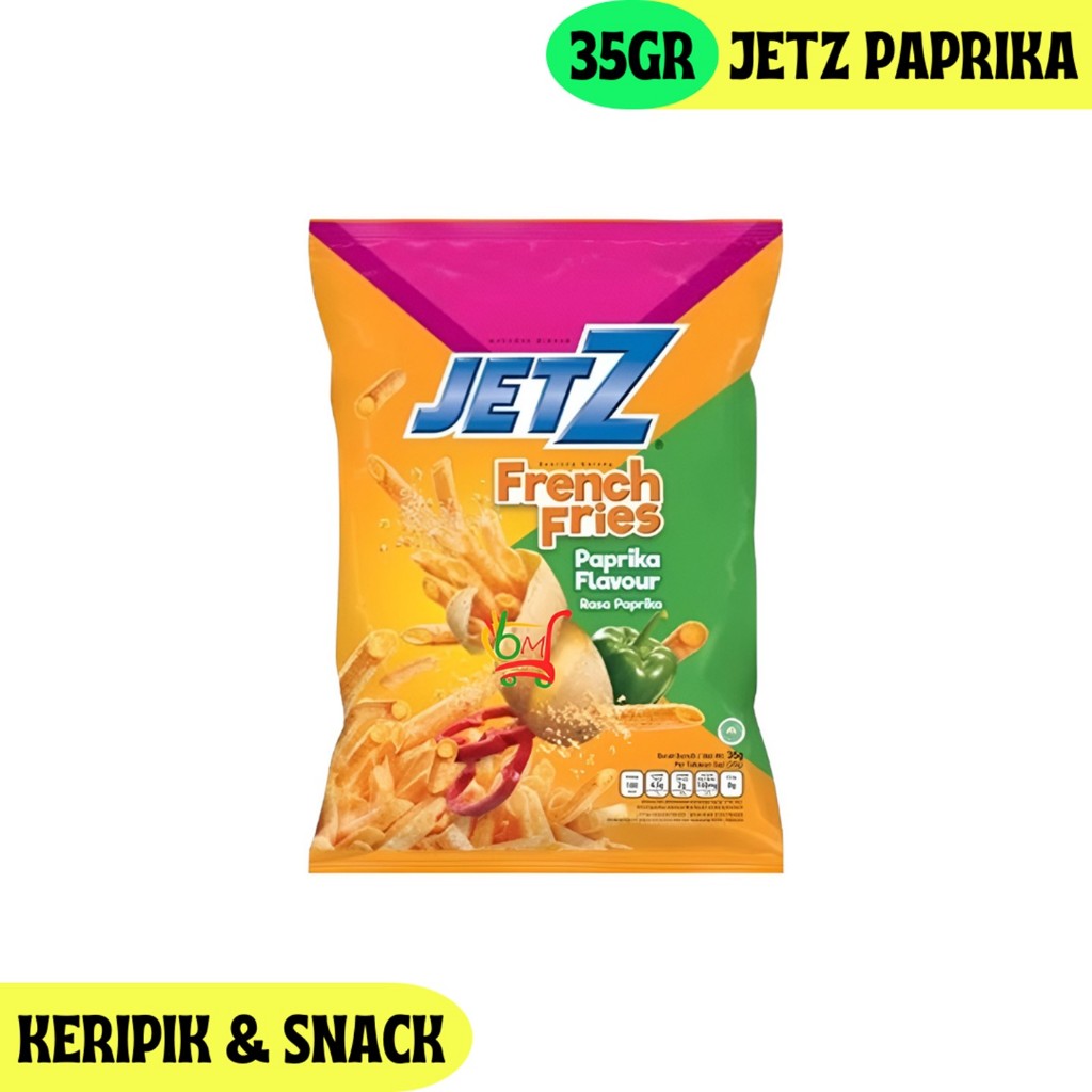 

JetZ Paprika Kentang French Fries dari Indofood