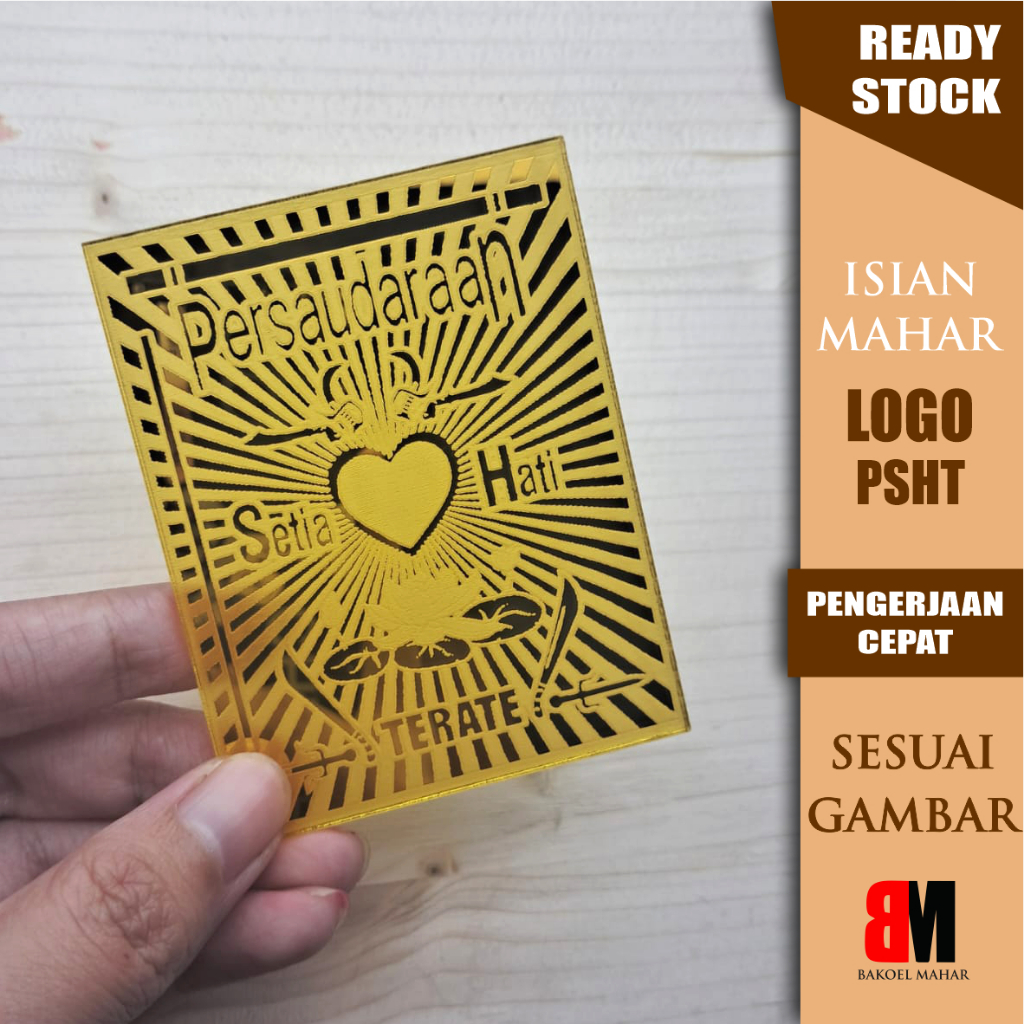 LOGO PSHT GRAFIR AKRILIK MIRROR