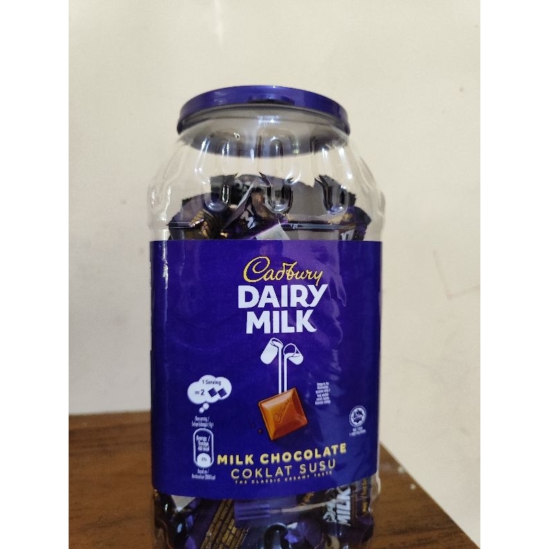 

Cadburry DAIRY MILK isi +-90