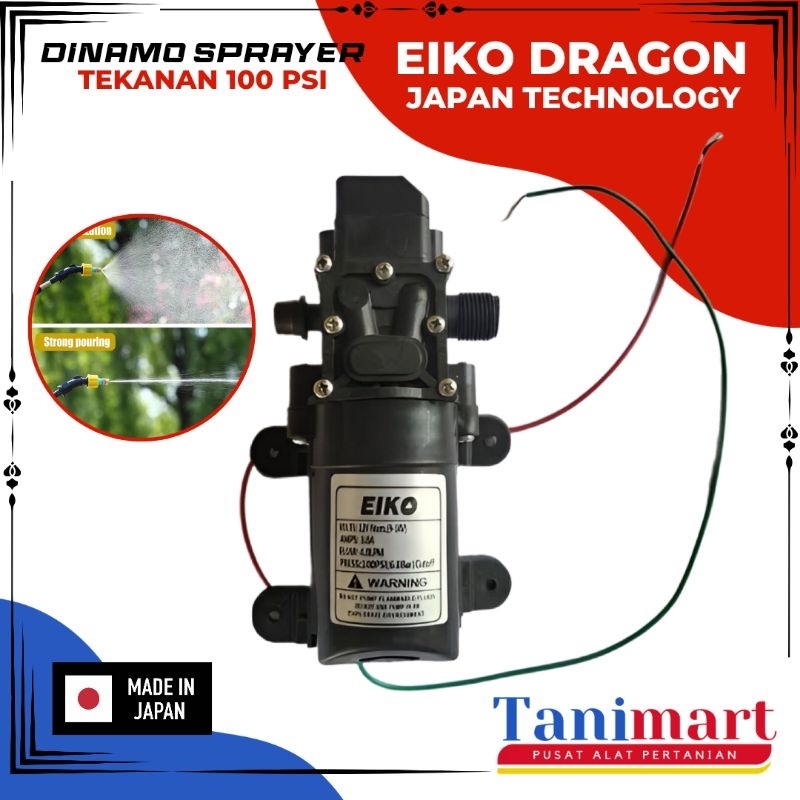 DINAMO EIKO 100 PSI ORIGINAL / DINAMO TANGKI CAS / DINAMO DC CUCI MOTOR / DINAMO CUCI MOBIL / DINAMO