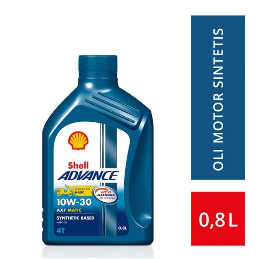 OLI AX7 SHELL ADVANCE MATIC 10W-30 800 ML