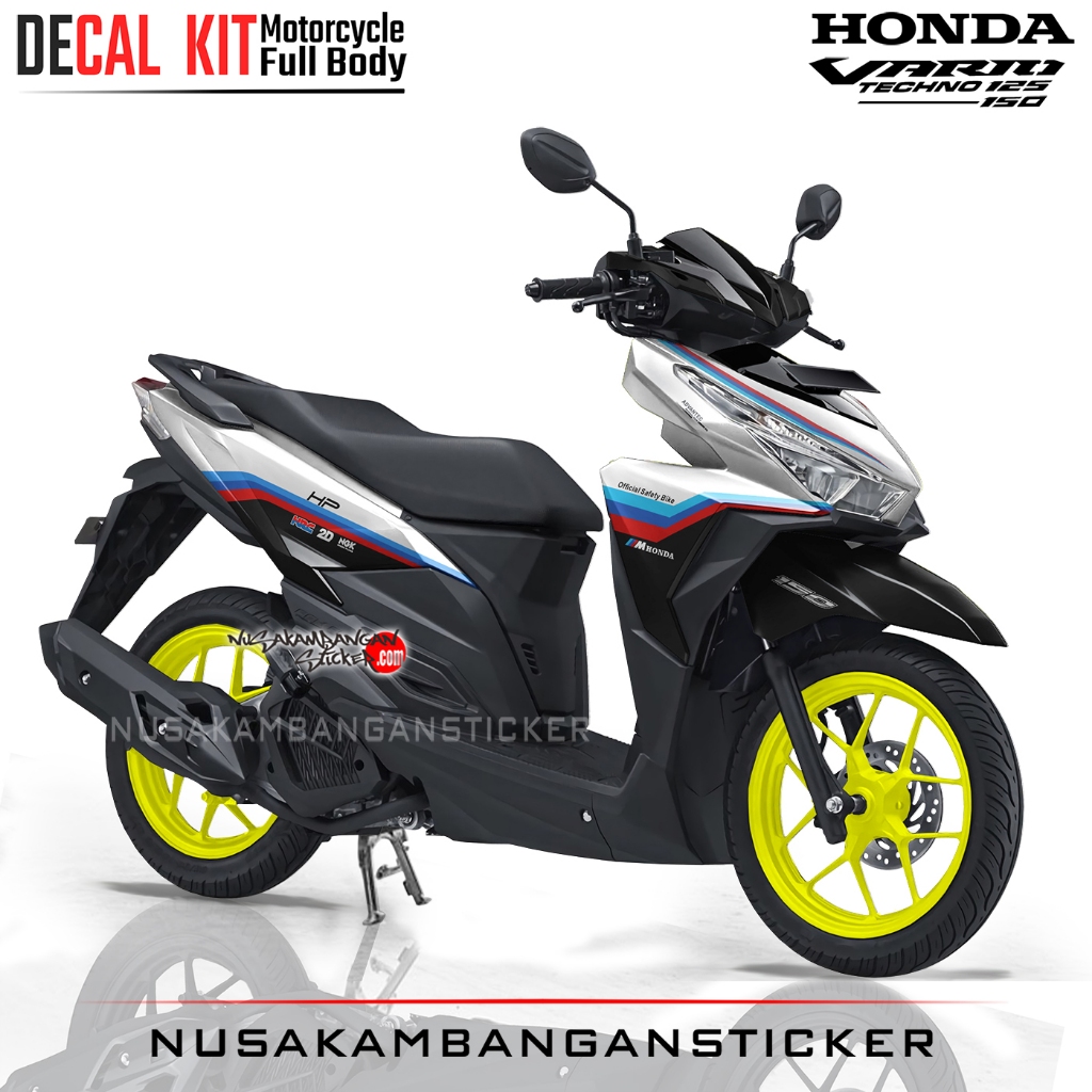 Decal Stiker All New Vario 125-150 Livery BMW Safety Sticker Full Body