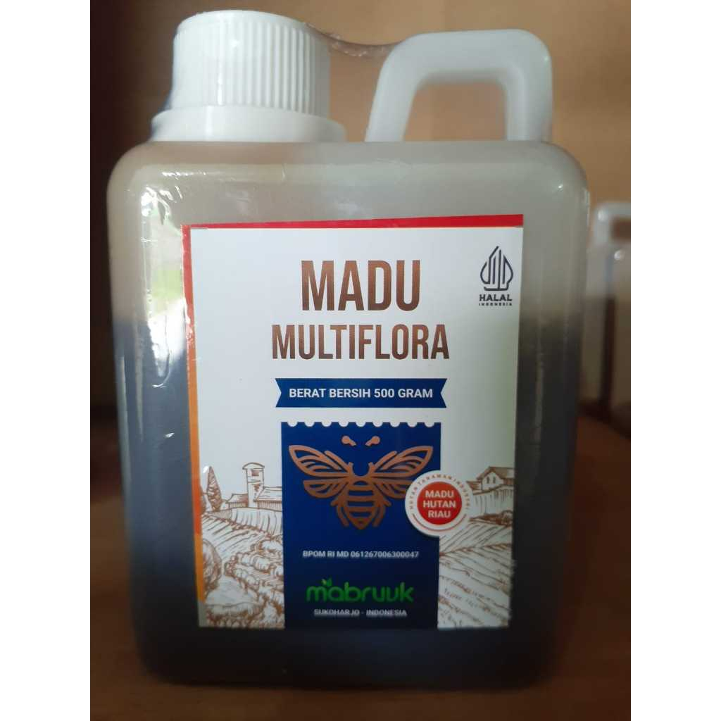 

Madu Multiflora Hutan Riau 500 gr Mabruuk