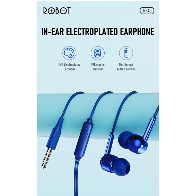 HEADSET ROBOT RE40 ORIGINAL 100%