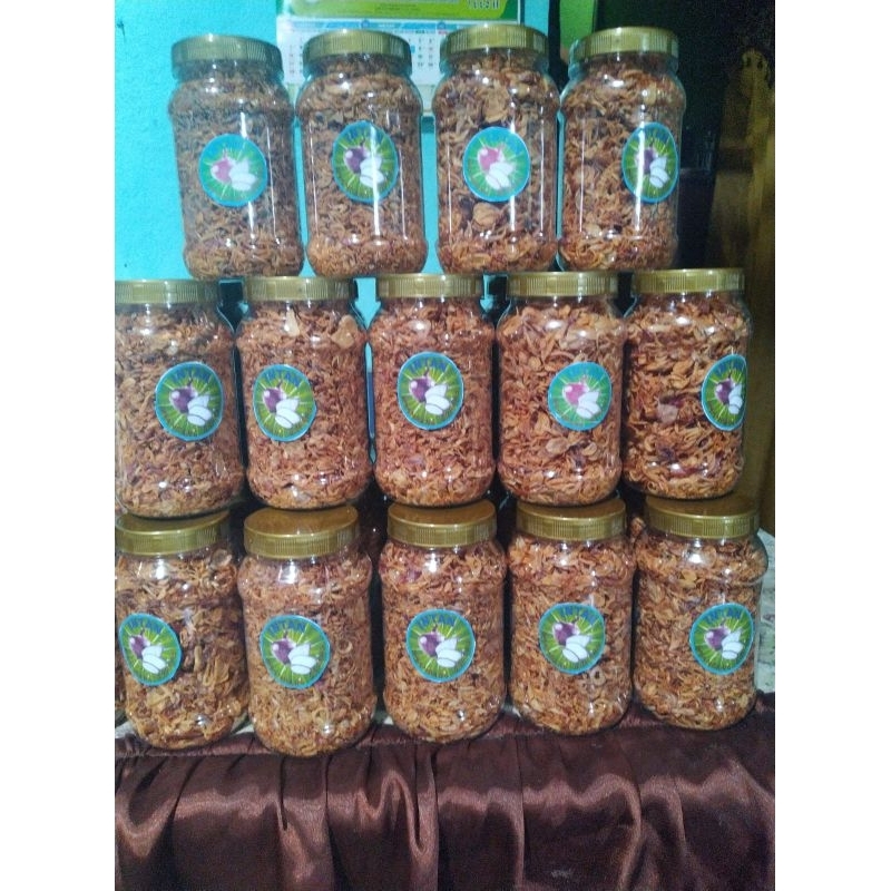 

Bawang merah goreng murni tanpa campuran tepung brambang goreng murni tanpa tepung