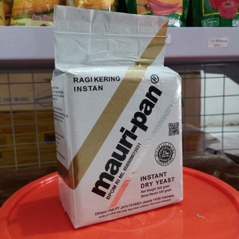 

Ragi Kering Mauri pan 500g Mauripan Instan Instant Dry Yeast
