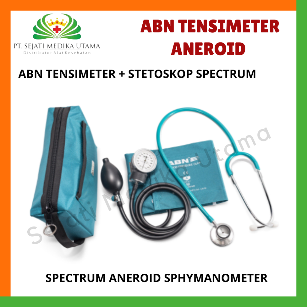 Tensimeter manual ABN/Tensimeter aneroid Spectrum ABN/Tensimeter jam/Tensimeter + Stetoskop ABN/Alat